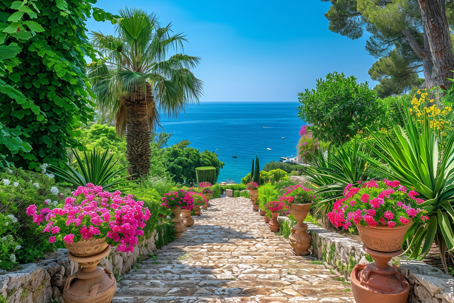 Découvrir la beauté des jardins de Saint-Martin à Monaco